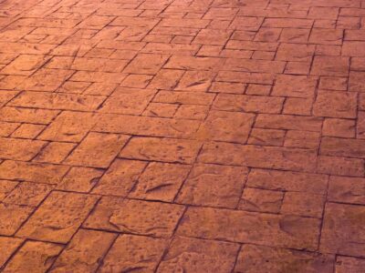 Imprinted concrete driveway near me Leatherhead